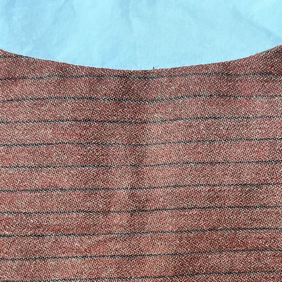 Zara Trafaluc One-piece Layered Light Blue and Brown Blouse - Picture 11 of 12